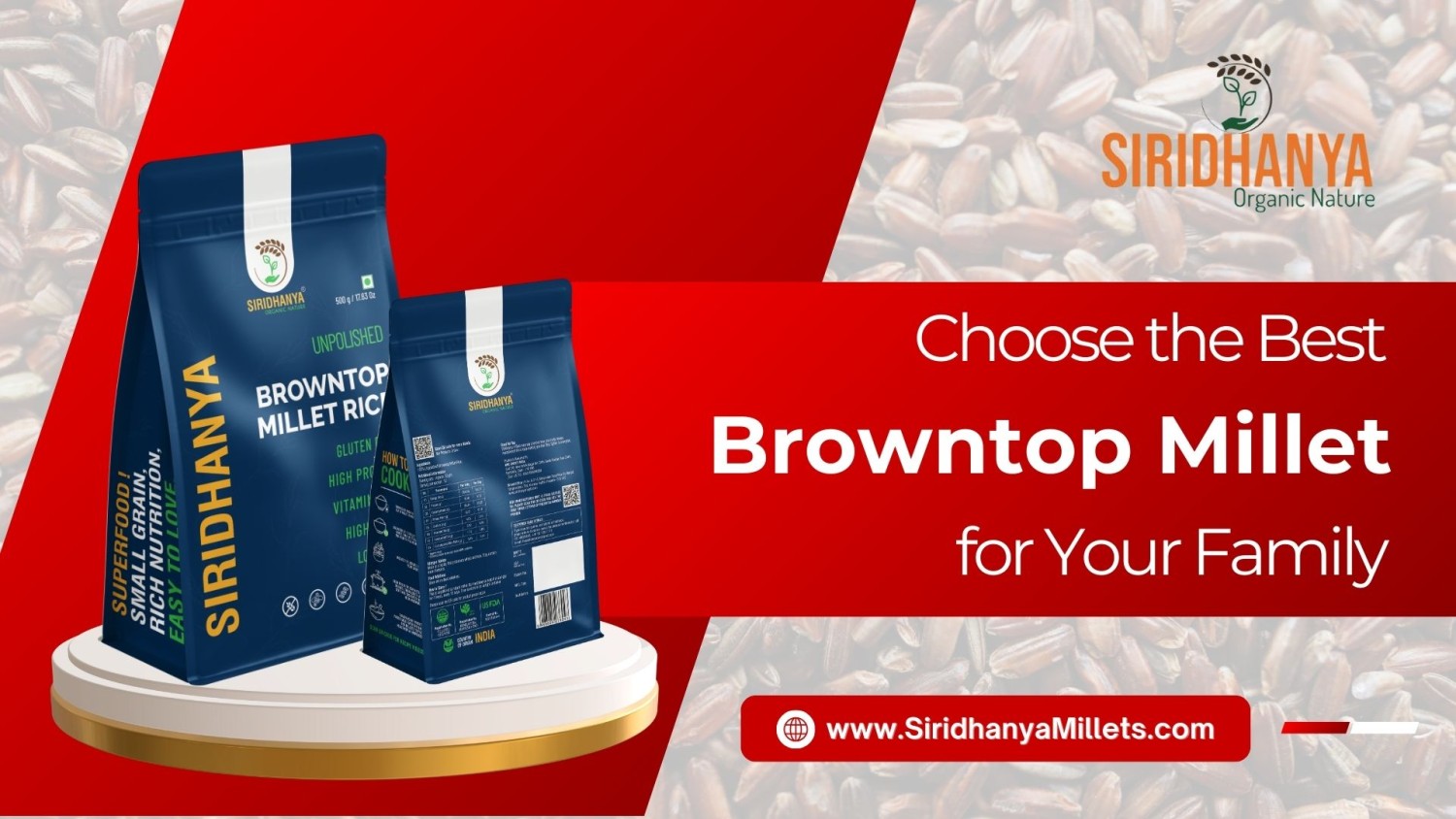 Choose the Best Browntop Millet for Your Family