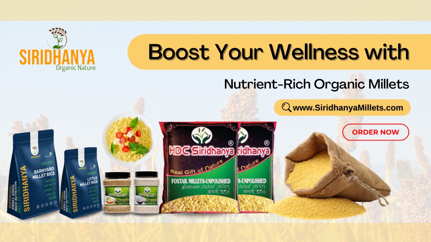 Boost Your Wellness with Nutrient-Rich Organic Millets