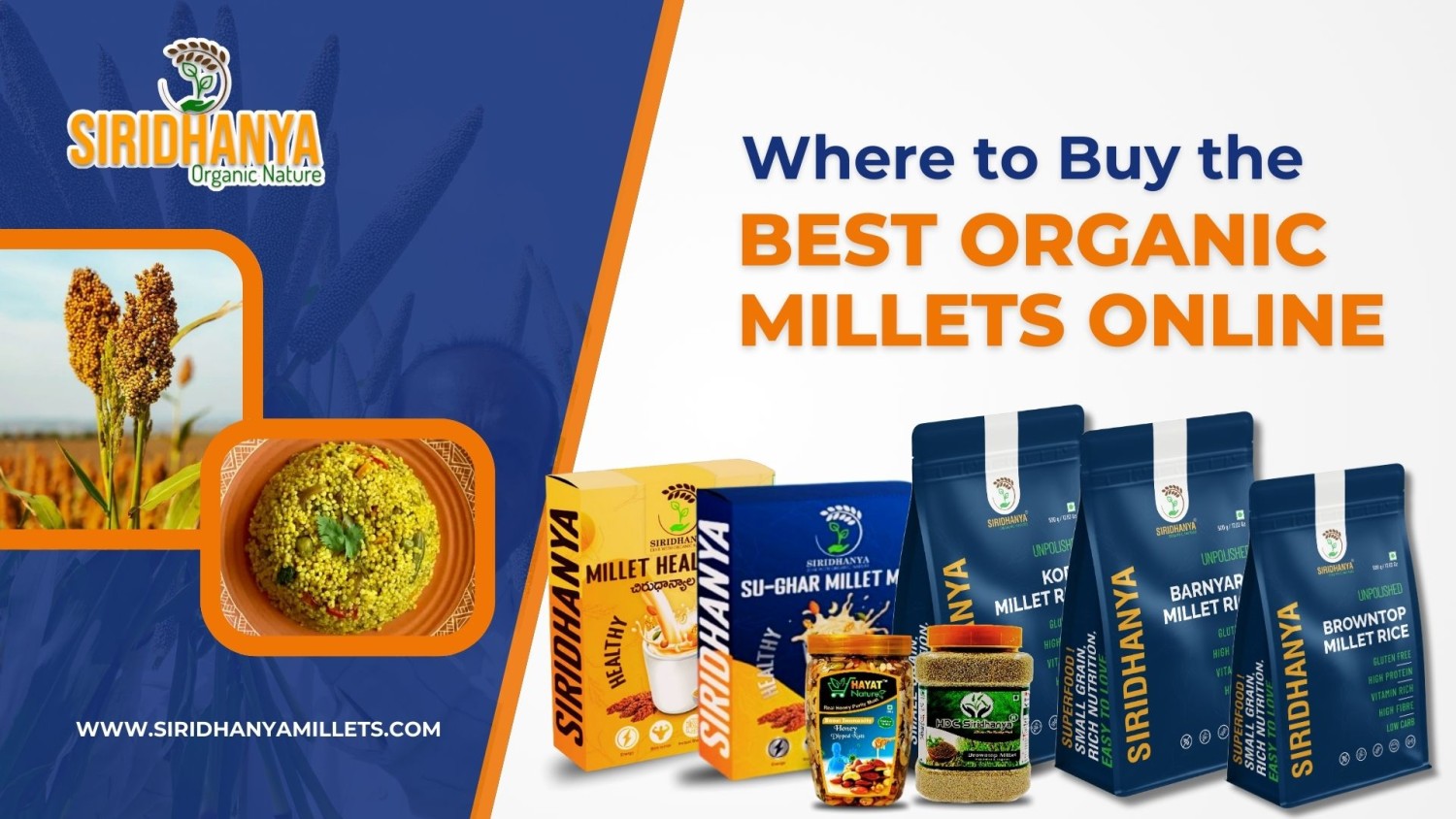 Where to Buy the Best Organic Millets Online