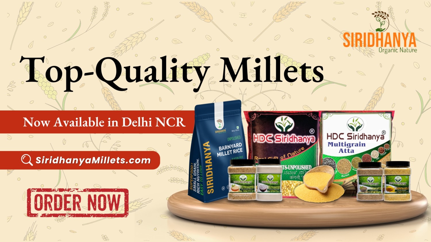 Top-Quality Millets Now Available in Delhi NCR — Order Now