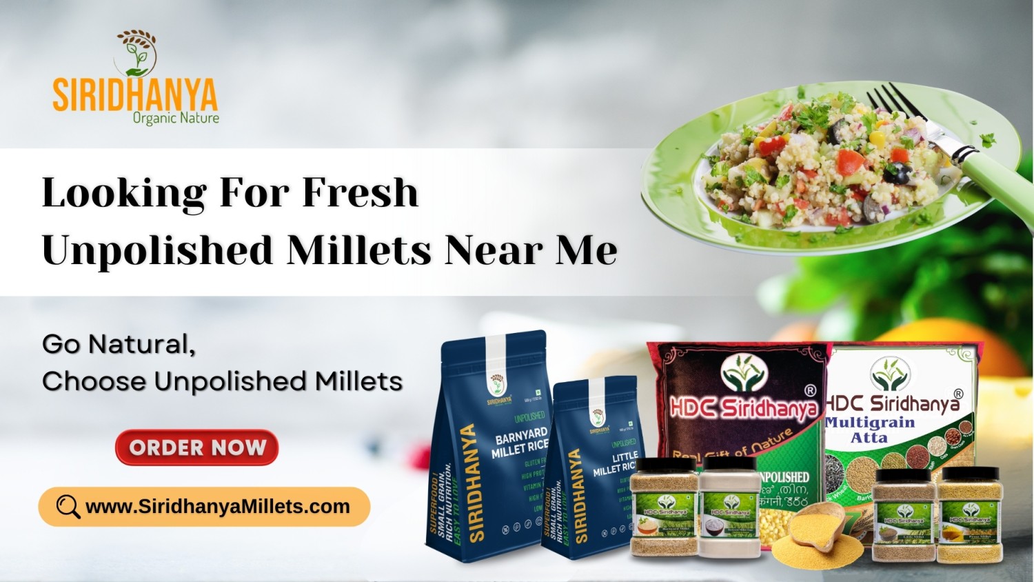 Looking For Fresh Unpolished Millets Near Me