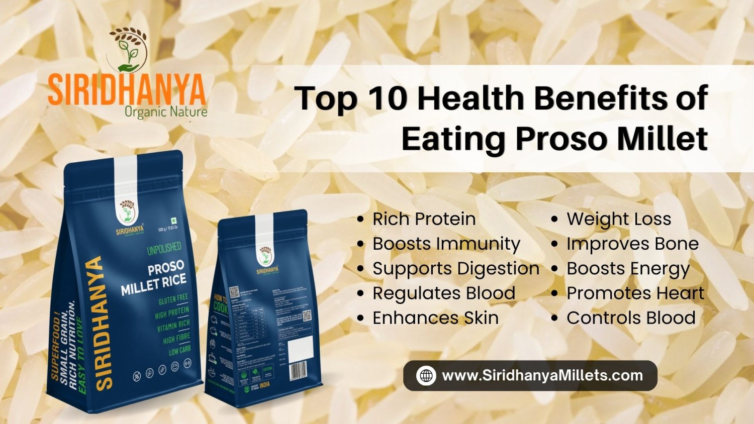 Top 10 Health Benefits of Eating Proso Millet